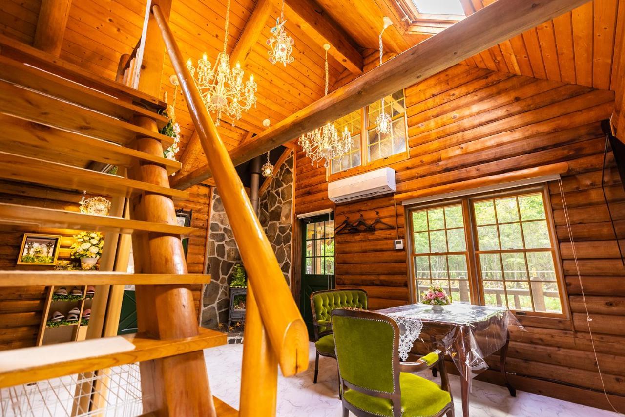 那須塩原市の主要道路沿いにあるログハウス Holiday home Nasu